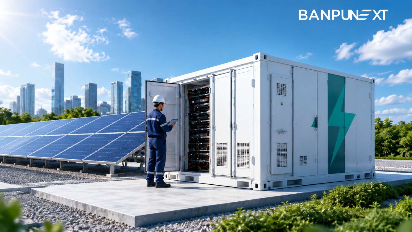 Simply put, a solar system is an “electricity generation source” that can operate only when sunlight is available, while an ESS (Energy Storage System) is an “energy storage solution” that stores electricity for use when needed. 