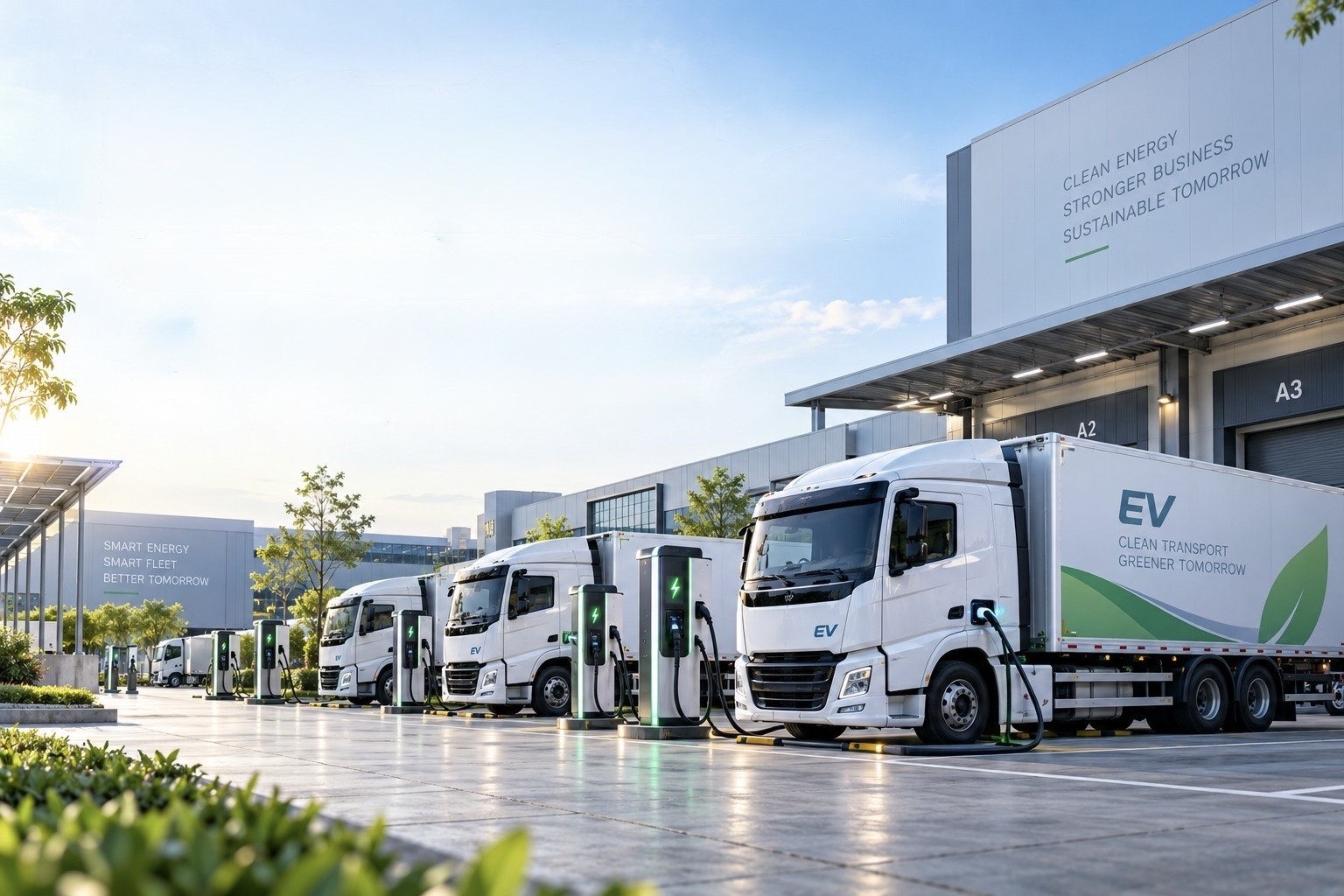 EV Truck Charging Solutions Banpu NEXT is a comprehensive Net Zero Solutions provider, offering two fleet charging solutions designed to support electric trucks and other commercial fleet vehicles—helping transport and logistics businesses accelerate their transition to electric mobility.