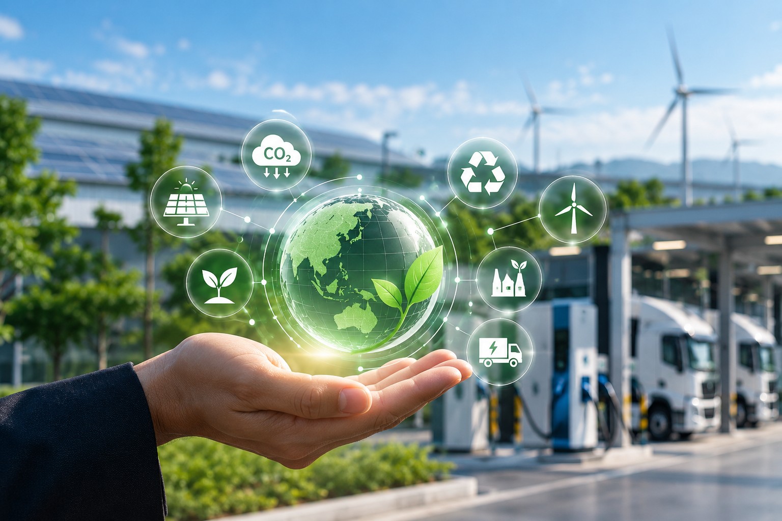 เป้าหมาย Net Zero 2050 ของไทย เพิ่มความเข้มข้นของแผนการลดก๊าซเรือนกระจกในประเทศไทย (Nationally Determined Contribution: NDC 3.0) เพื่อสอดรับกับความพยายามควบคุมการเพิ่มขึ้นของอุณหภูมิโลกไม่ให้เกิน 1.5°C 